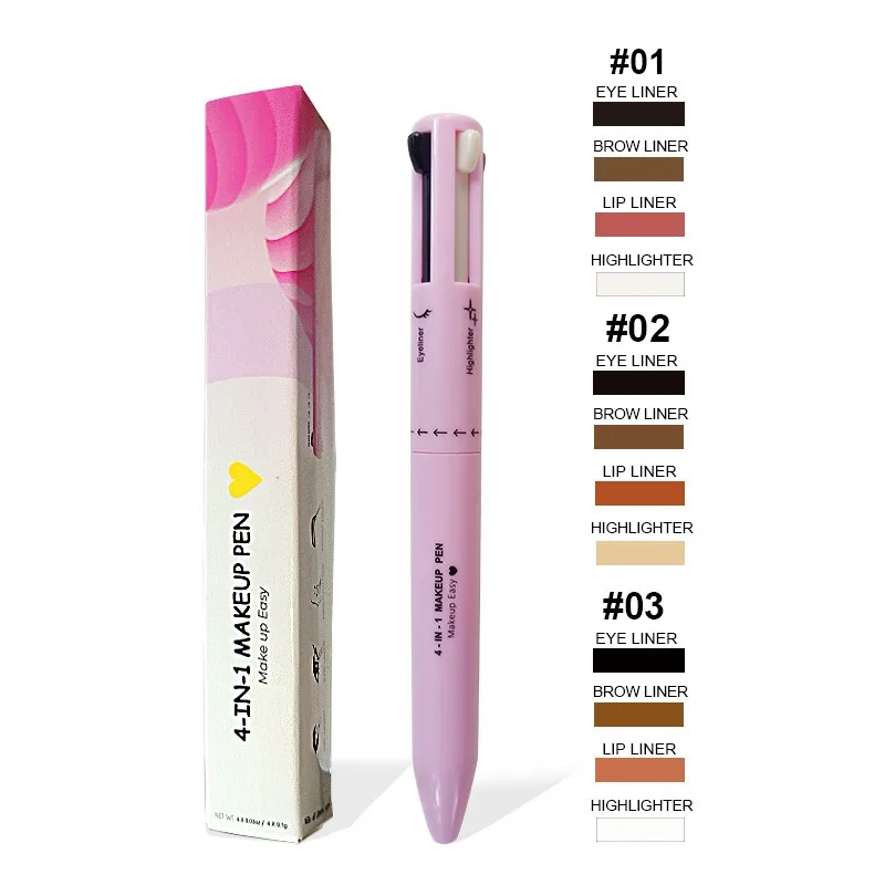 Eyebrow Pomade Pencil - Crayon à sourcils 4 en 1,