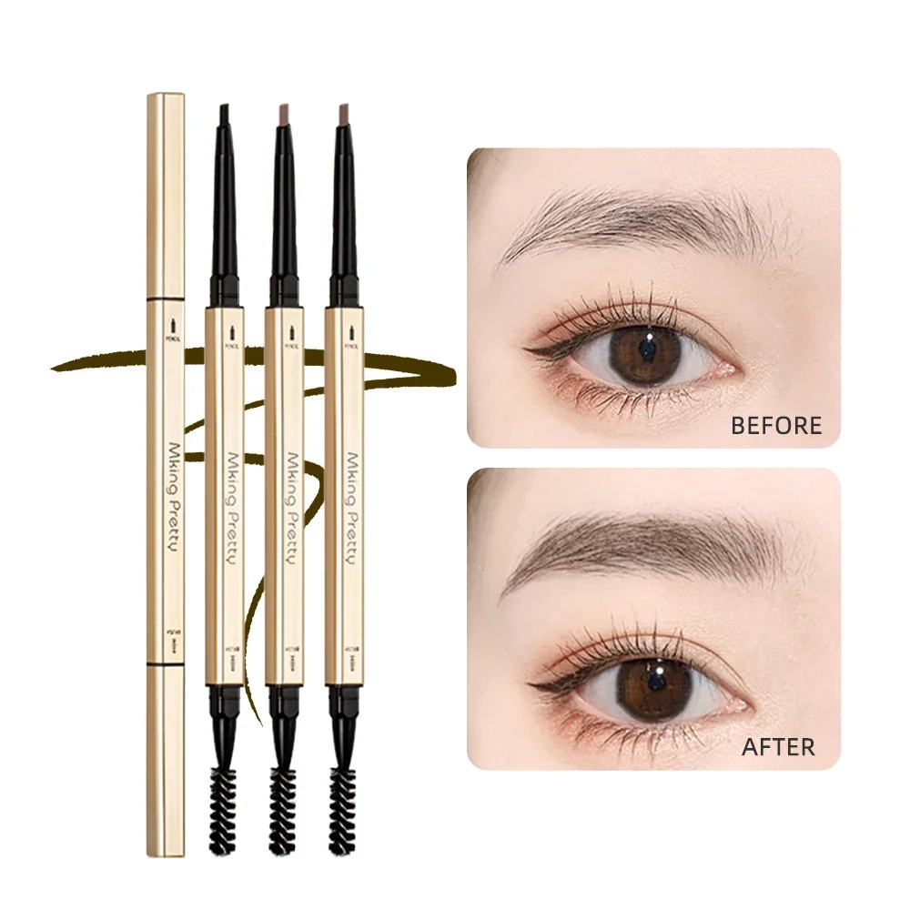 Eyebrow Pomade Pencil - Crayon à sourcils Double tête, longue