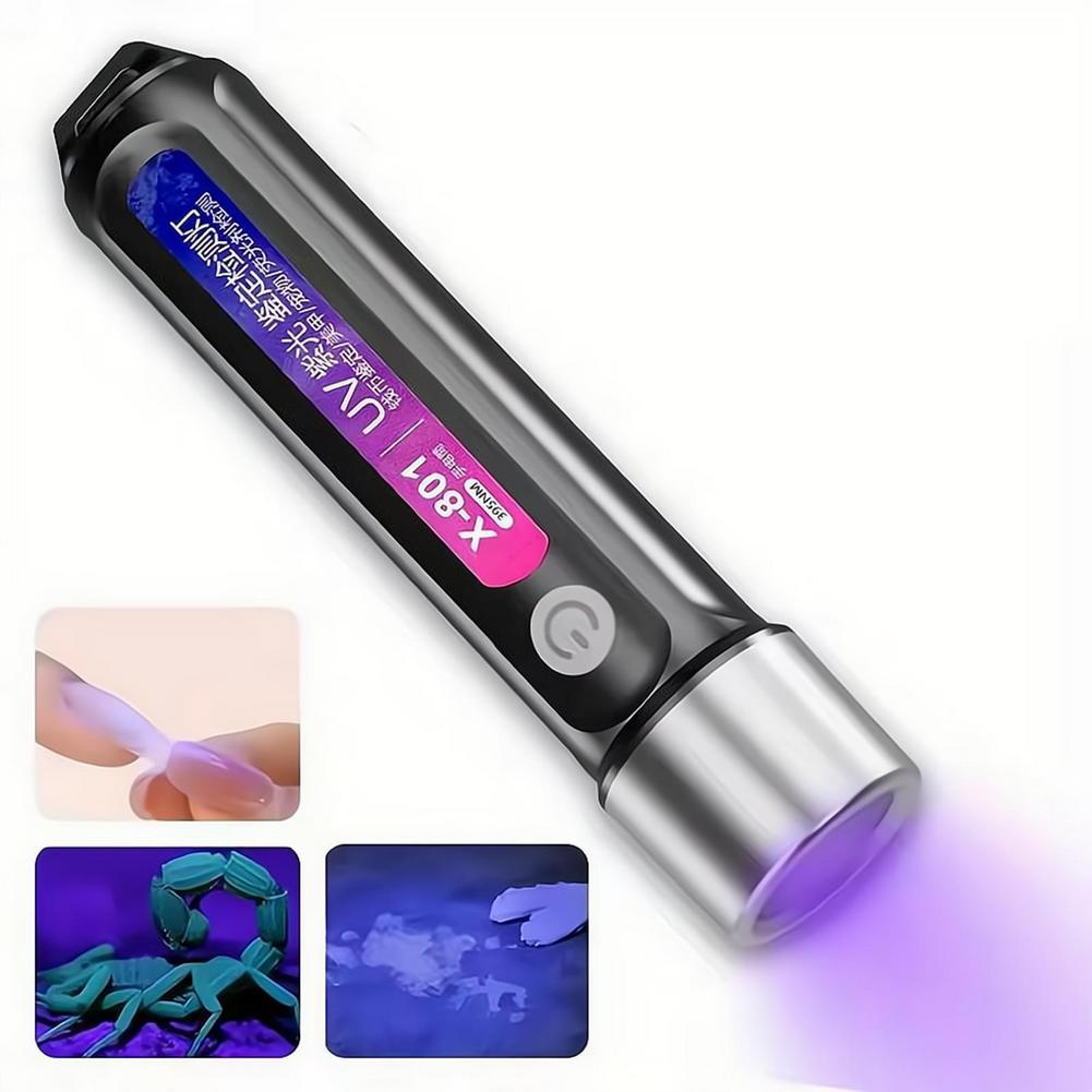 Uv Nail Lamp - Mini lampe torche UV LED rechargeable