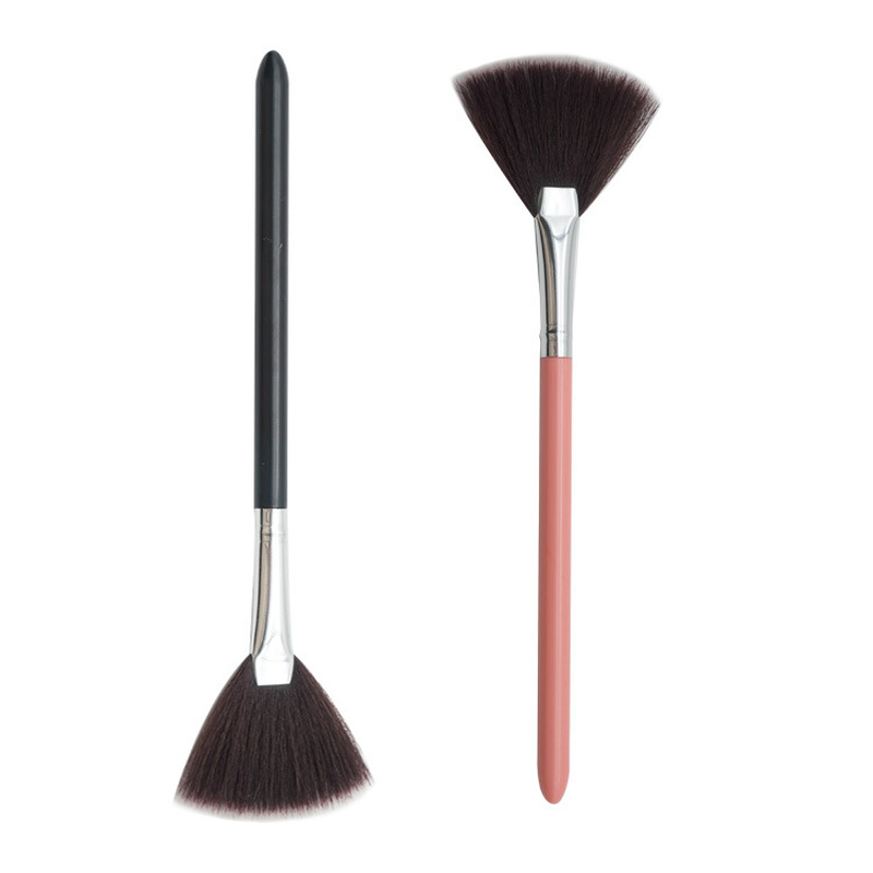 Beauty Makeup Outlet - Brosse de maquillage en forme d'éventail,