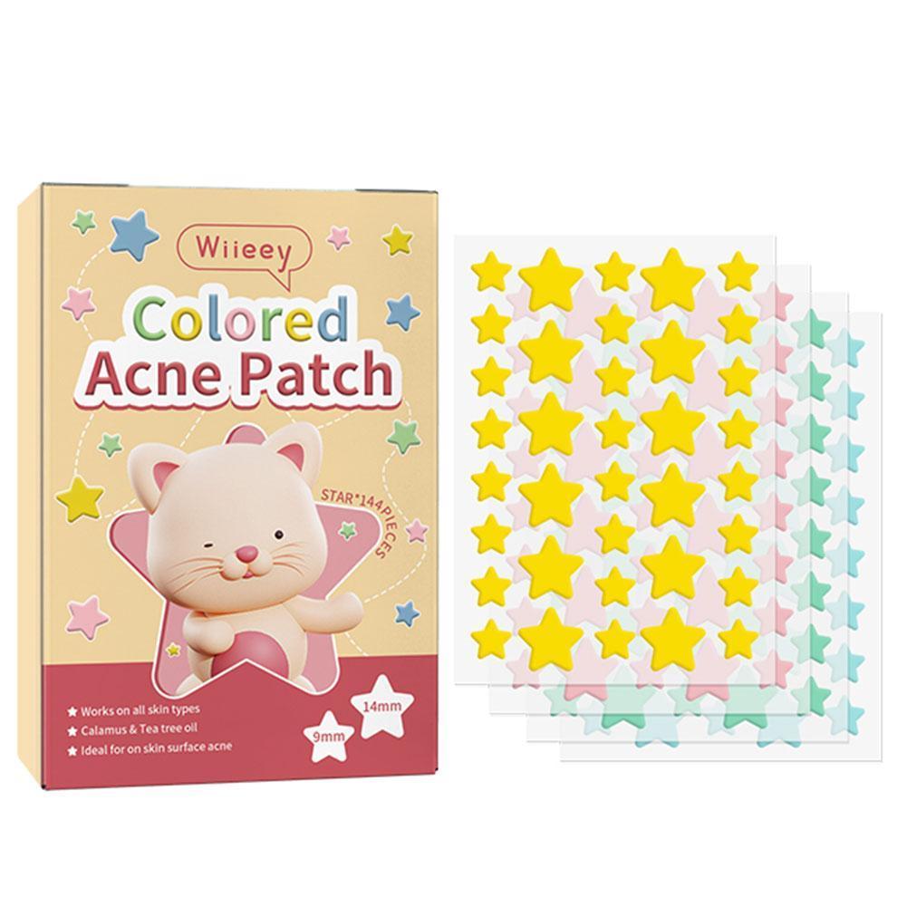 Beauty Makeup Tools Set - Star Pimple Patch Anti-Acné Coloré et