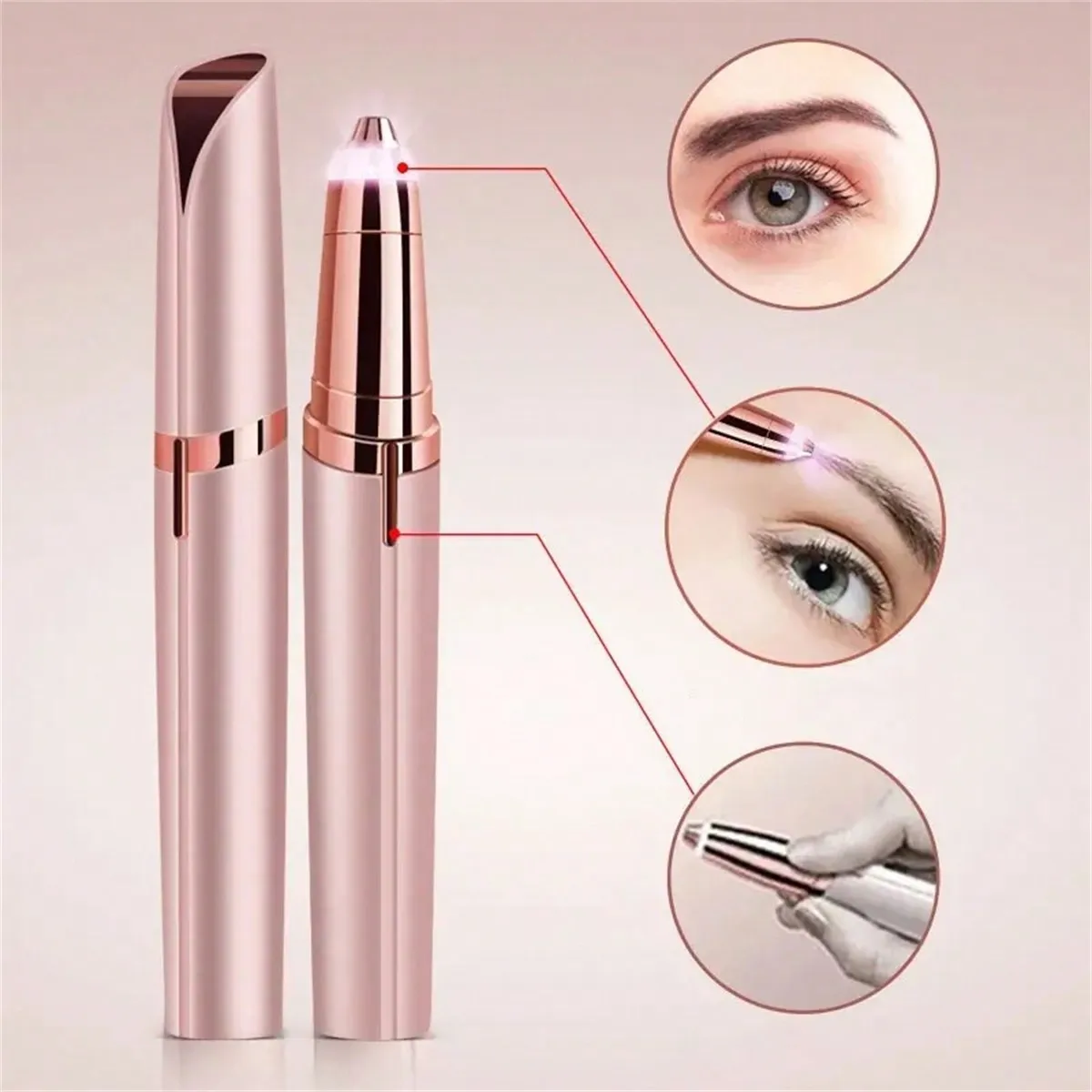 Eyebrow Pomade Pencil - Tondeuse électrique pour sourcils, stylo façonneur