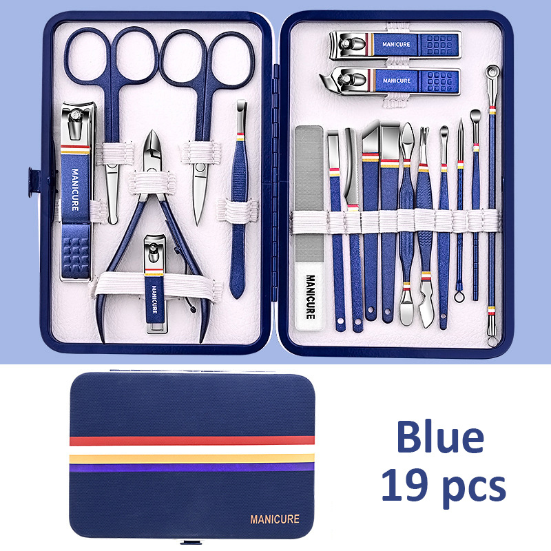 Beauty Makeup Tools Set - Ensemble de coupe-ongles en acier inoxydable