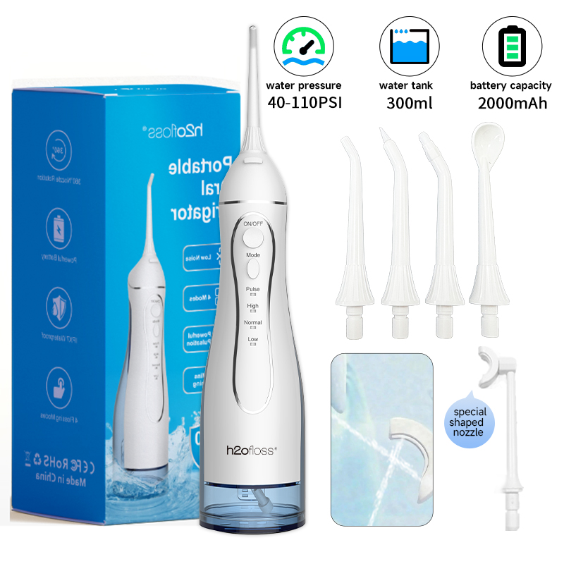 Micellar Water Cleanser - H2ofloss Hydropulseur Irrigateur Buccal 300ml 140PSI