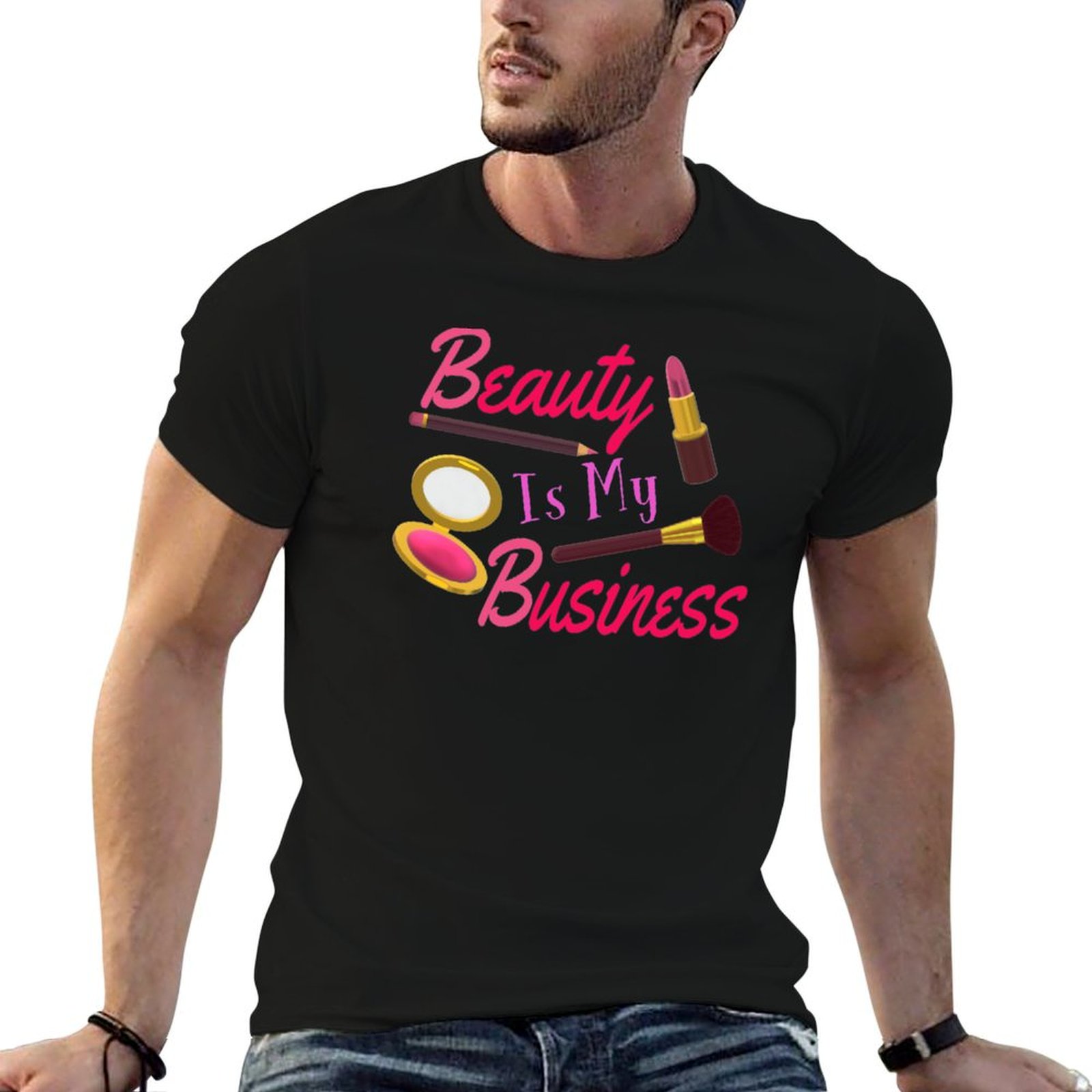 Beauty Makeup Quotes Short - La beauté est mon affaire -