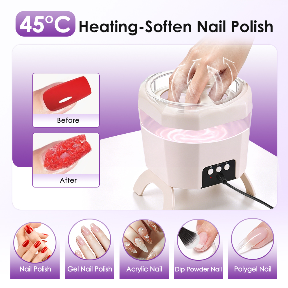 Uv Nail Lamp - Machine électrique pour retirer le vernis