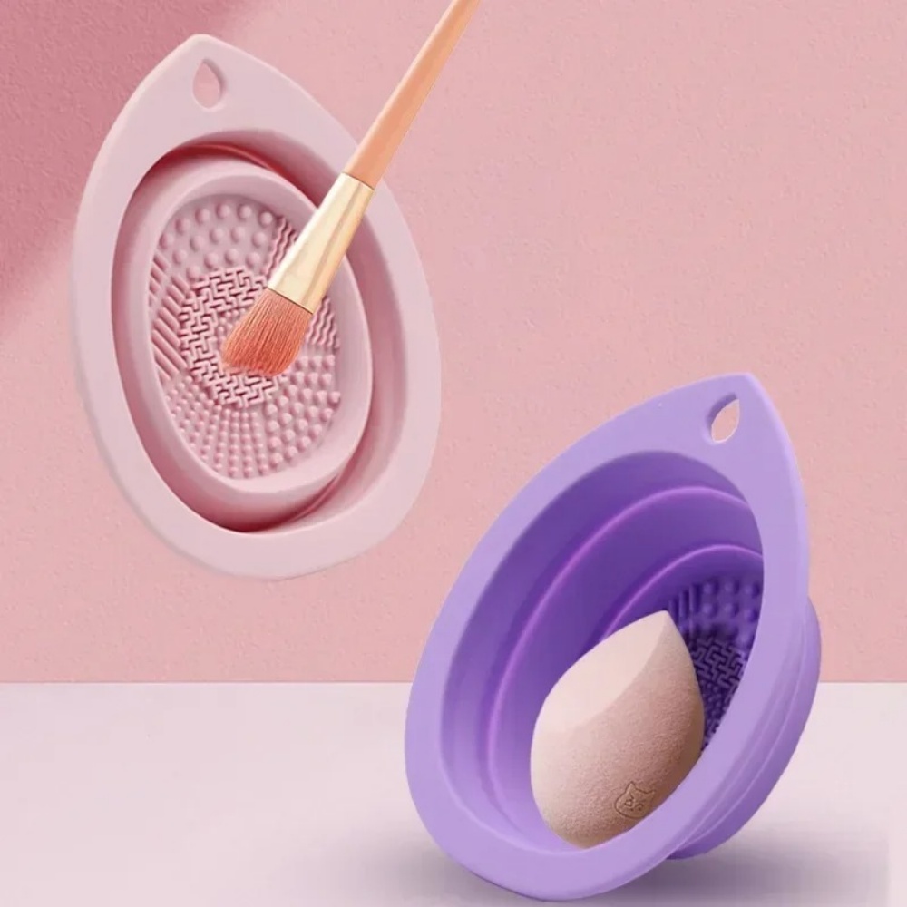 Beauty Home Makeup - Bol de nettoyage pliable en silicone