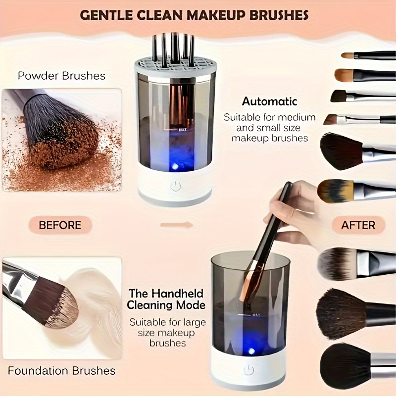 Nettoyeur de pinceaux de maqui - Beauty Makeup Eyeshadow avis et prix