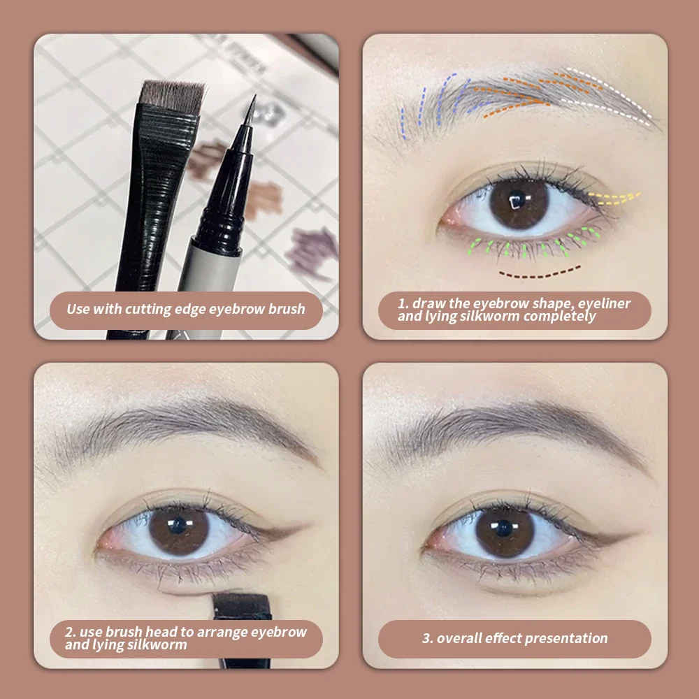 Crayon à sourcils liquide mult - Eyebrow Pomade Pencil avis et prix