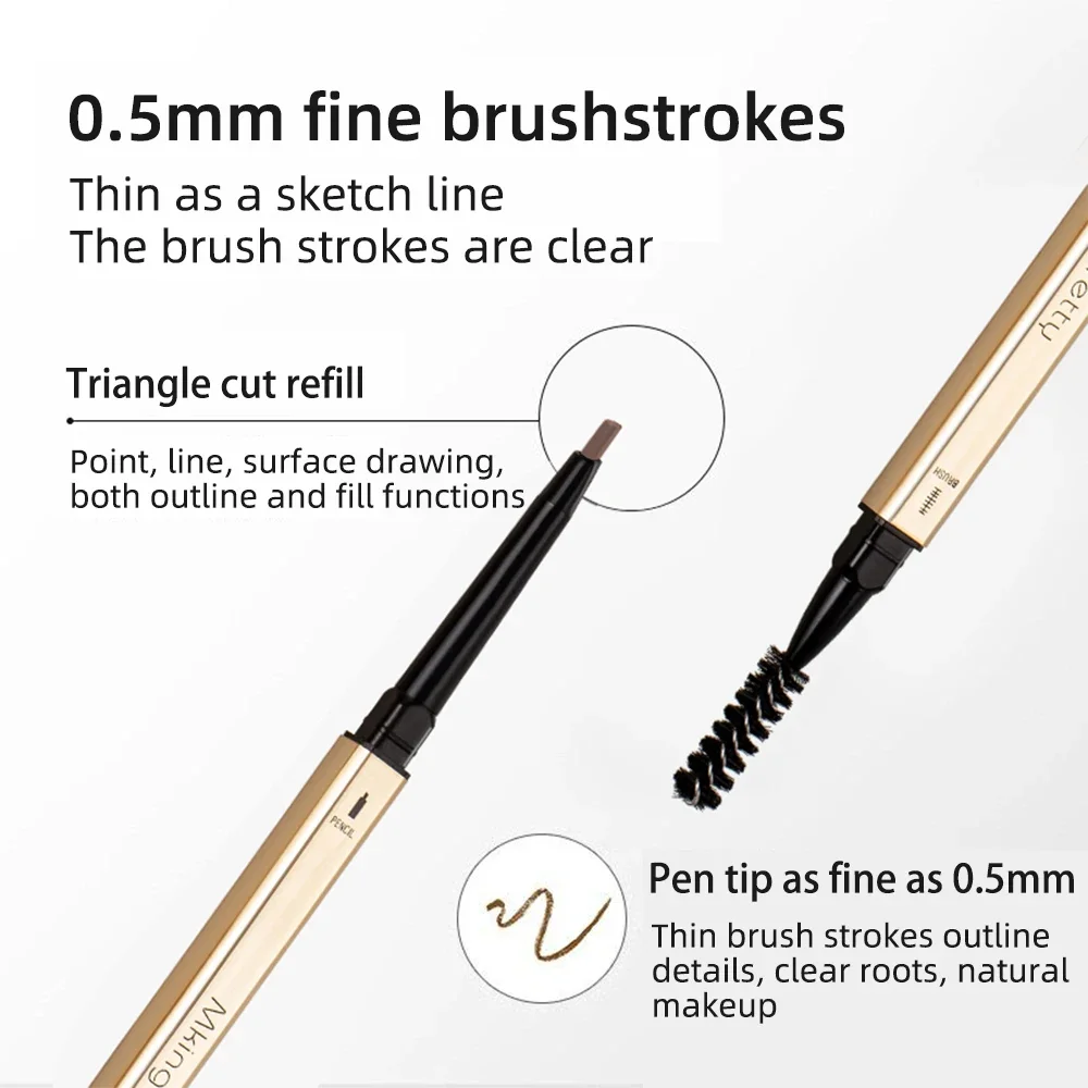 Crayon à sourcils Double tête, - Eyebrow Pomade Pencil avis et prix