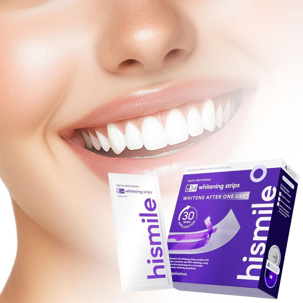 Bandes blanchissantes violette - Teeth Whitening Strips avis et prix