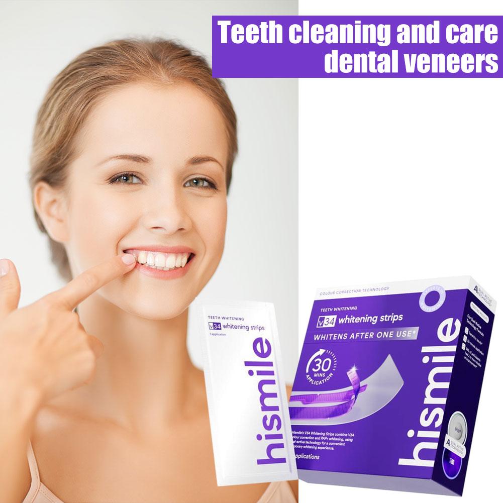 Bandes blanchissantes violette - Teeth Whitening Strips avis et prix