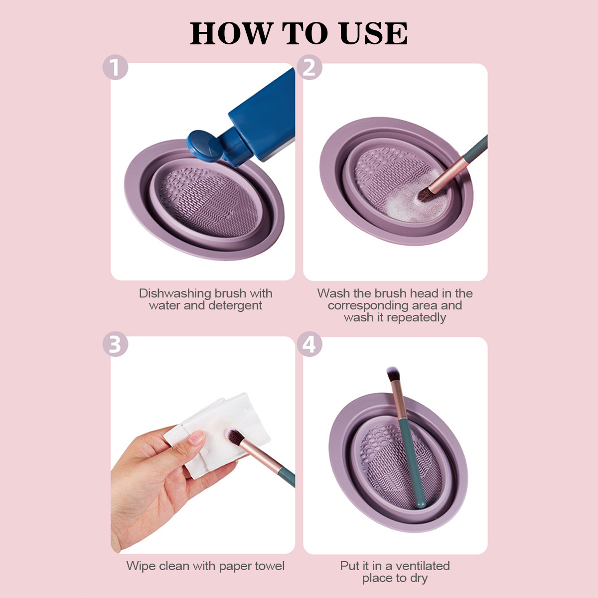 Bol de nettoyage pour pinceaux - Beauty Home Makeup avis et prix