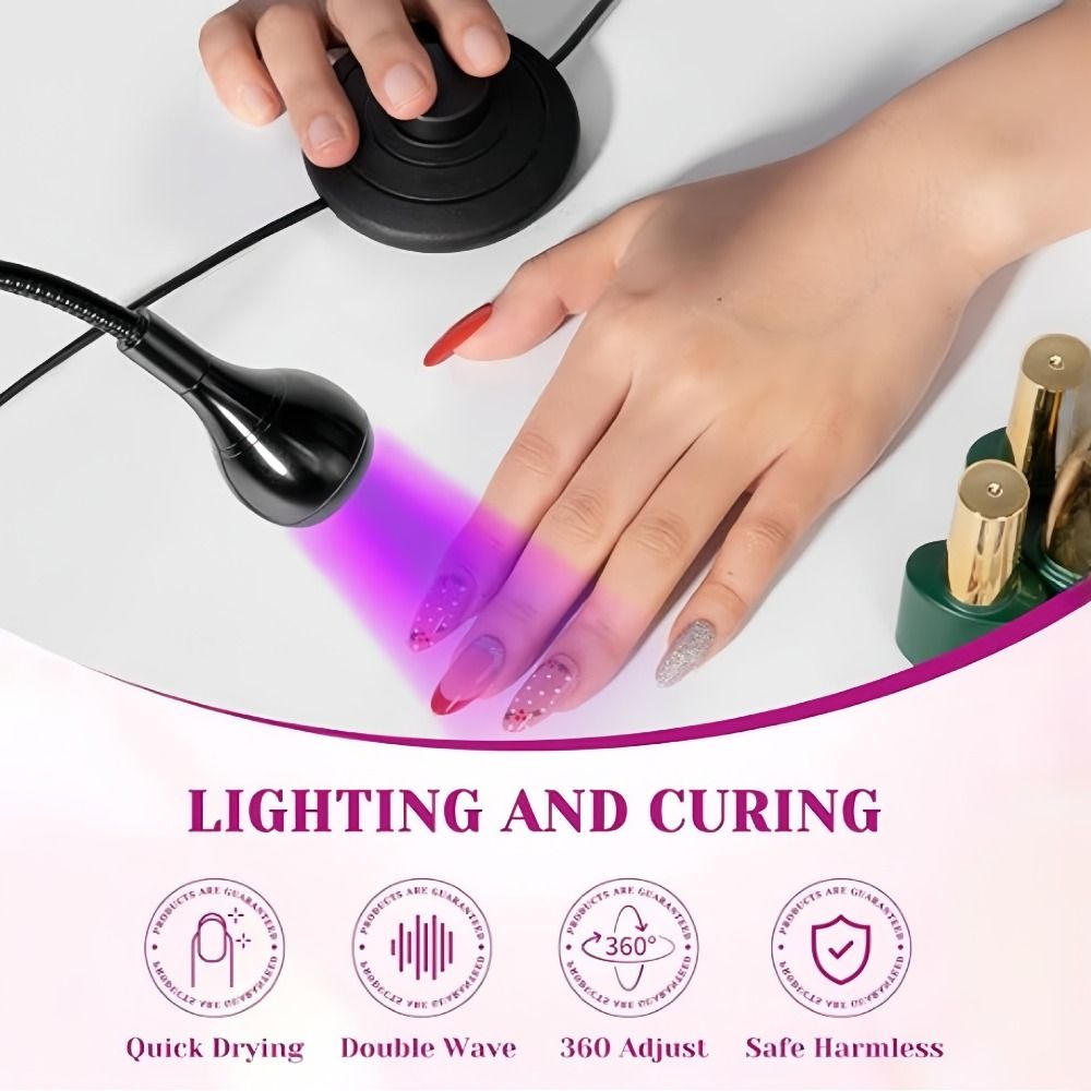 Lampe à LED UV portable 5W/3W  - Uv Nail Lamp avis et prix