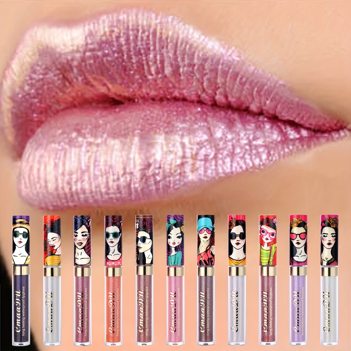 Rouge à lèvres métallique nacr - Lip Gloss Plumping avis et prix