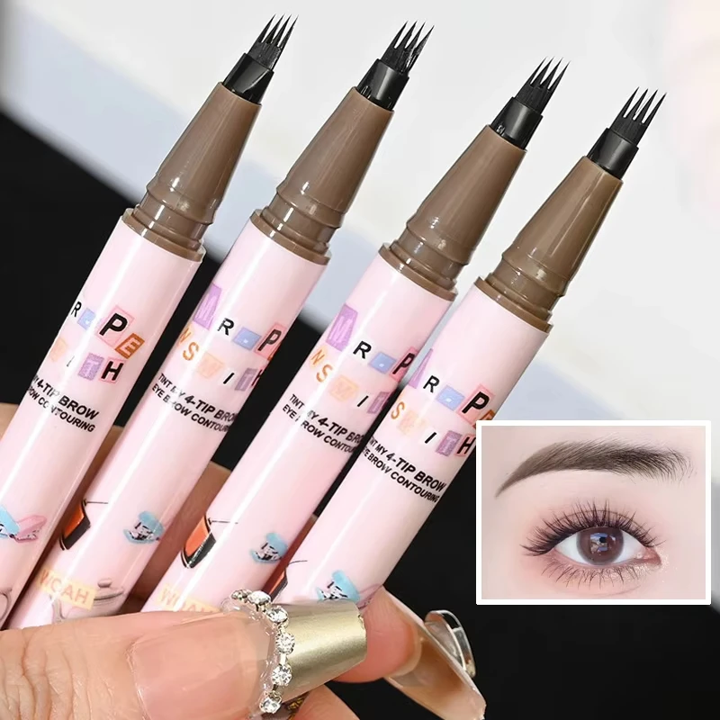 4 couleurs stylo à sourcils ét - Eyebrow Pomade Pencil avis et prix