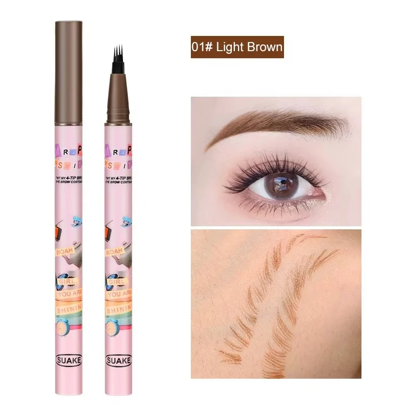 4 couleurs stylo à sourcils ét - Eyebrow Pomade Pencil avis et prix