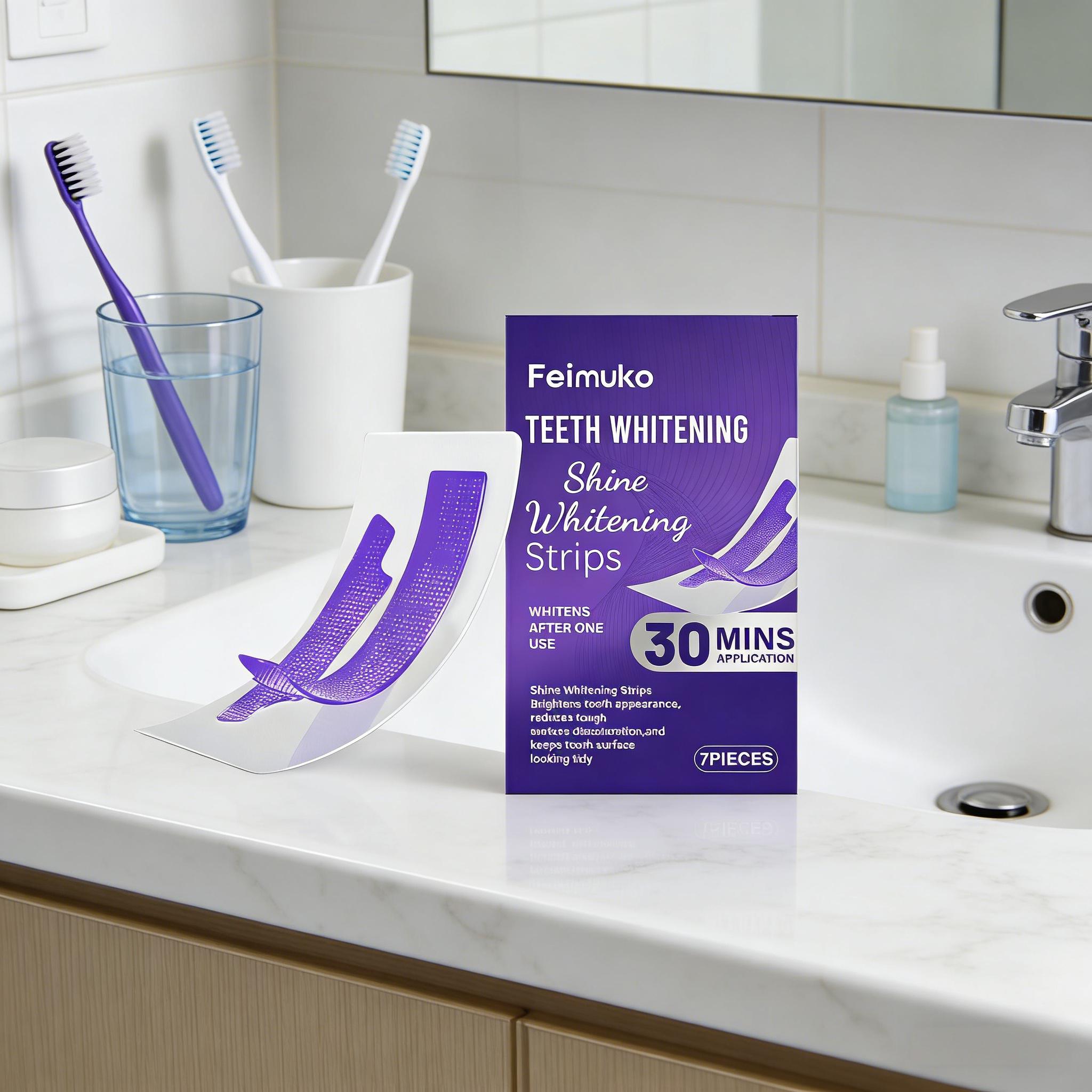 Bandelettes blanchissantes pou - Teeth Whitening Strips avis et prix