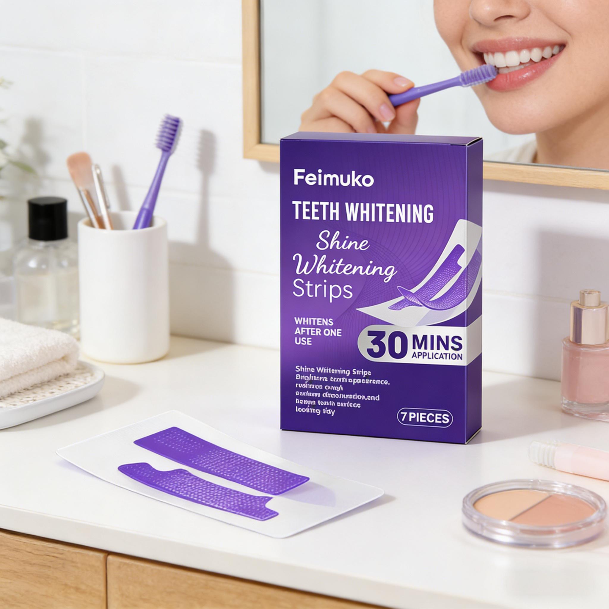 Bandelettes blanchissantes pou - Teeth Whitening Strips avis et prix