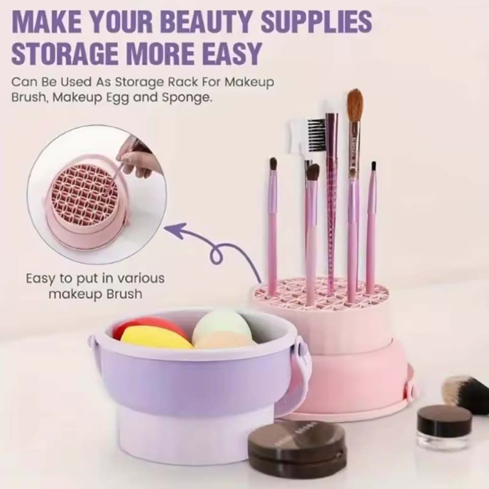 Bol de nettoyage pour pinceaux - Beauty Makeup Tools Set avis et prix
