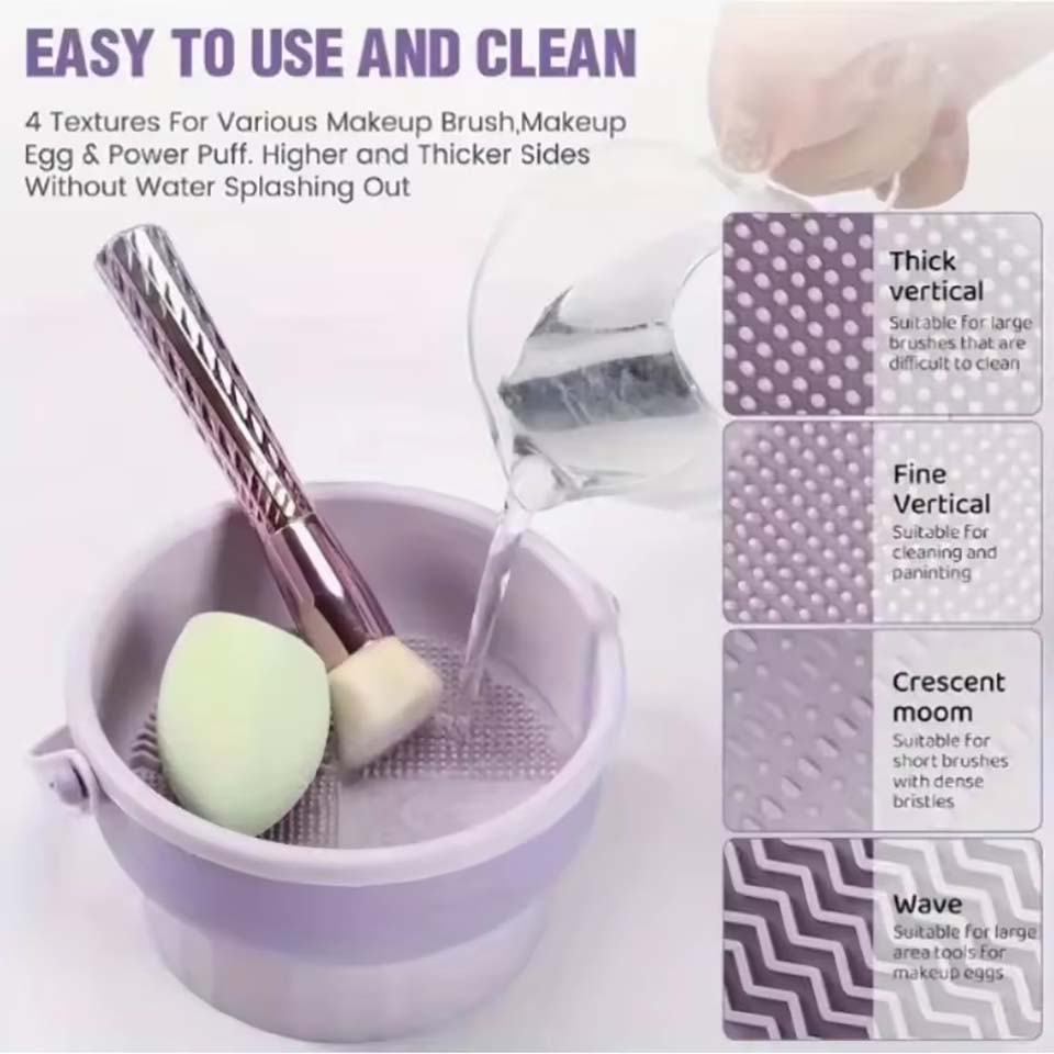 Bol de nettoyage pour pinceaux - Beauty Makeup Tools Set avis et prix