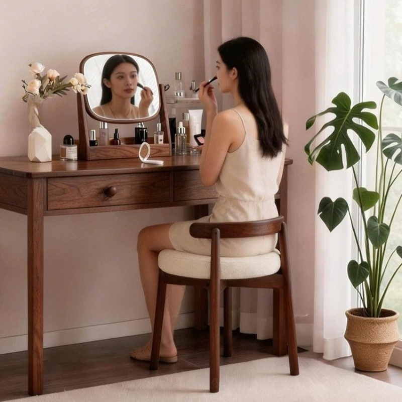 Tabouret de coiffeuse blanc ha - Beauty Makeup Chair avis et prix