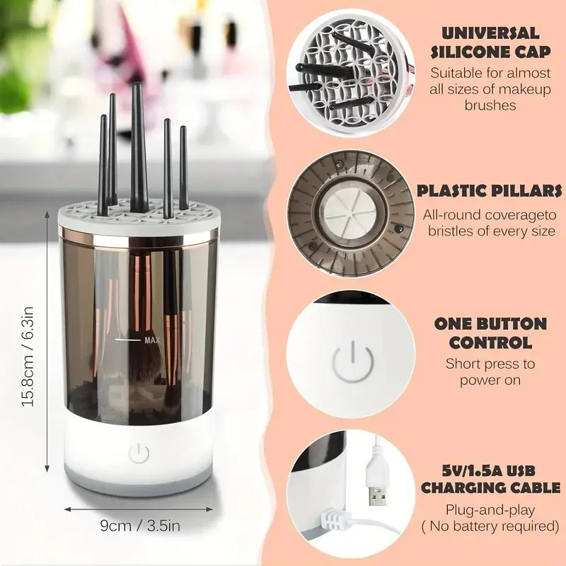 Nettoyeur de brosse de maquill - Beauty Home Makeup avis et prix